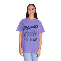 Polar bears, walrus, Arctic fox, reindeer (caribou), seals, beluga whales, narwhal Respect the Locals T-Shirt