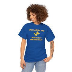 CHC Elementary School WELLNESS and WORKOUT WEDNESDAY - Unisex Heavy Cotton T-Shirt