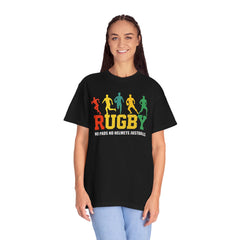 Rugby Players Rainbow Graphic T-Shirt