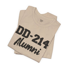 DD-214 Alumni Tee — Military Service Veteran Tribute T-Shirt