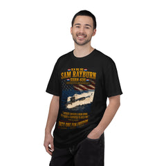 USS Sam Rayburn SSBN-635 Submarine T-Shirt — "Forty One for Freedom" Patriotic Navy Tee