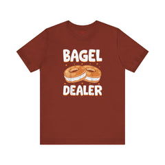 Funny Bagel Dealer Tee - Graphic Shirt