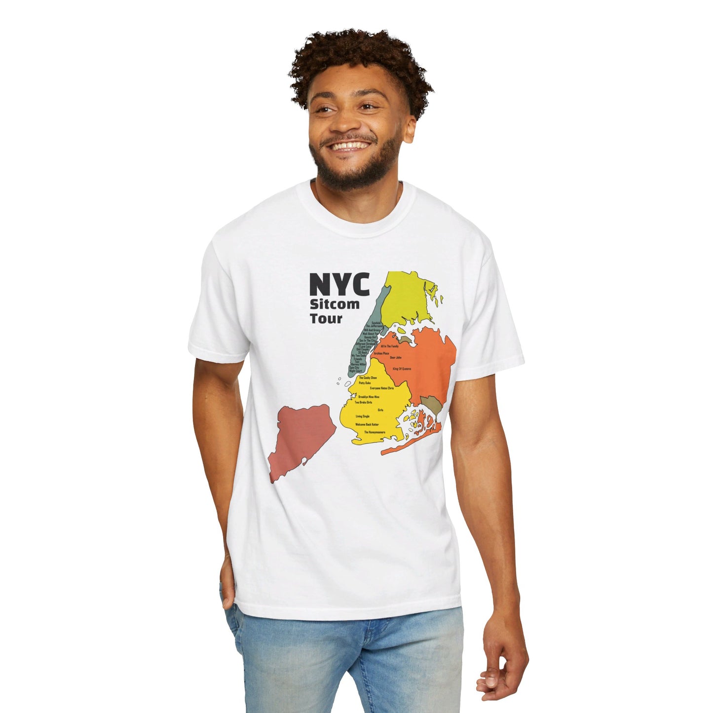 NYC Sitcoms, Comfort Colors - Unisex T-shirt