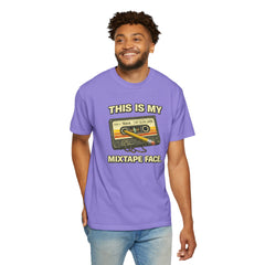 Mixtape Face T-Shirt — Retro Cassette Music Graphic Tee