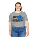 Live Love Volleyball T Shirt,gift for her,gift for him,volleyball gift,sports tee,team shirt,player gift,coach gift,Love Volleyball,Spike it