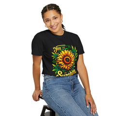 Sunflower 'You Are My Sunshine' Cannabis Graphic T-Shirt