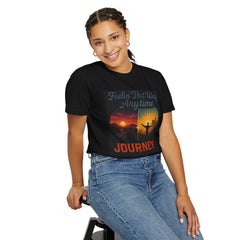 Journey T-Shirt - 'Feelin' That Way Anytime' Graphic Tee for Music Lovers