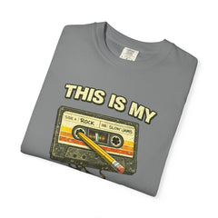 Mixtape Face T-Shirt — Retro Cassette Music Graphic Tee