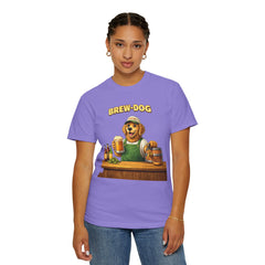 Golden Retriever Brewer Beer T-Shirt — Cute Brew-Dog Graphic Tee