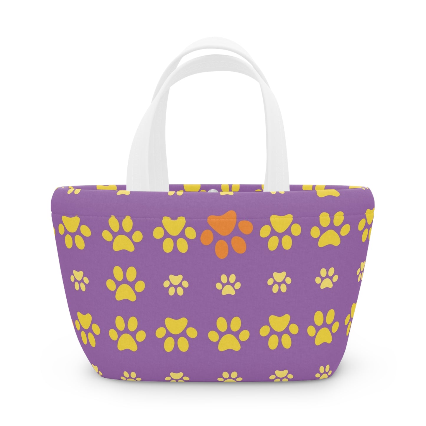 Purple and Paws - Lunch Bag