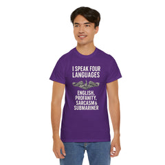 Funny United States Submarine Multilingual T-Shirt