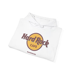 Hard Rock Cafe Bangkok Vintage Logo Hoodie — Retro Pullover