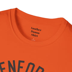 Lawn Enforcement Officer Unisex Softstyle T-Shirt What a unique gift idea for Fathers Day Birthday or any time of the year