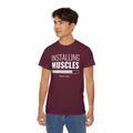 Installing Muscles Please wait, Graphic Unisex Ultra Cotton Tee