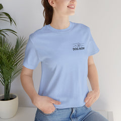 Dog Mom T-Shirt — Personalized Your Dog Image  Tee (Custom Name)
