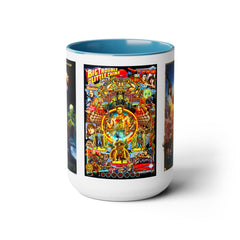 Big Trouble In Little China 3 Panel Graphic Ceramic Mug