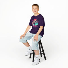 Graphic Kids Tee - Big Wheels Big Feels Elephant