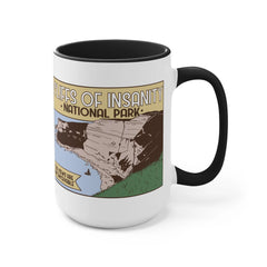 Cliffs of Insanity National Park, Accent Mug