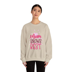 MUM KNOWS BEST SweatShirt,Mums Day Gift,Mum lover gift,Mum inspired shirt,mothers day present,birthday gift,unique mum gift,best mum ever