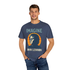 John Lennon Imagine T-Shirt, Vintage Graphic Tee, Music Lover Gift, Unisex Casual Wear, Retro Art Shirt
