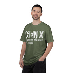 Raised on Hose Water and Neglect — Retro Graphic T-Shirt (Vintage Gift for Gen X)