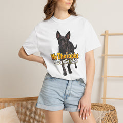 My Therapist Has a Wet Nose Personalized with your dog(s) image T-Shirt