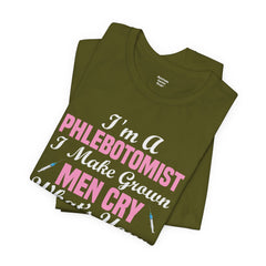Phlebotomist Humor Tee, Funny Medical Shirt, Nurse Gift, Blood Tech Wear, Cute Phlebotomy Humor, Healthcare Apparel