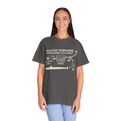Nautical Science T-Shirt, Unisex Graphic Tee, Marine Themed Apparel, Gift for Engineers, Submarine Enthusiast Shirt, Casual Wear