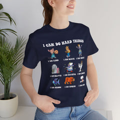 Motivational Kids Tee - I Can Do Hard Things - Unisex Jersey Shirt, Uplifting Gift for Children, Inspirational Apparel, Back to [...]