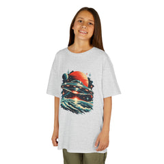Kids UFO Spaceship Outer Space T-Shirt