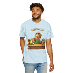 Golden Retriever Brewer Beer T-Shirt — Cute Brew-Dog Graphic Tee