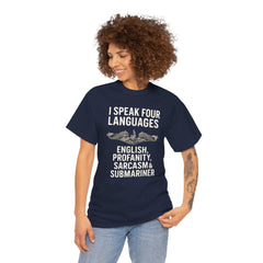 Funny United States Submarine Multilingual T-Shirt