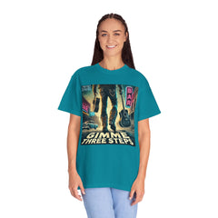 Music Lynyrd Skynyrd Inspired Gimme Three Steps AI Graphic - Unisex Comfort Colors Shirt
