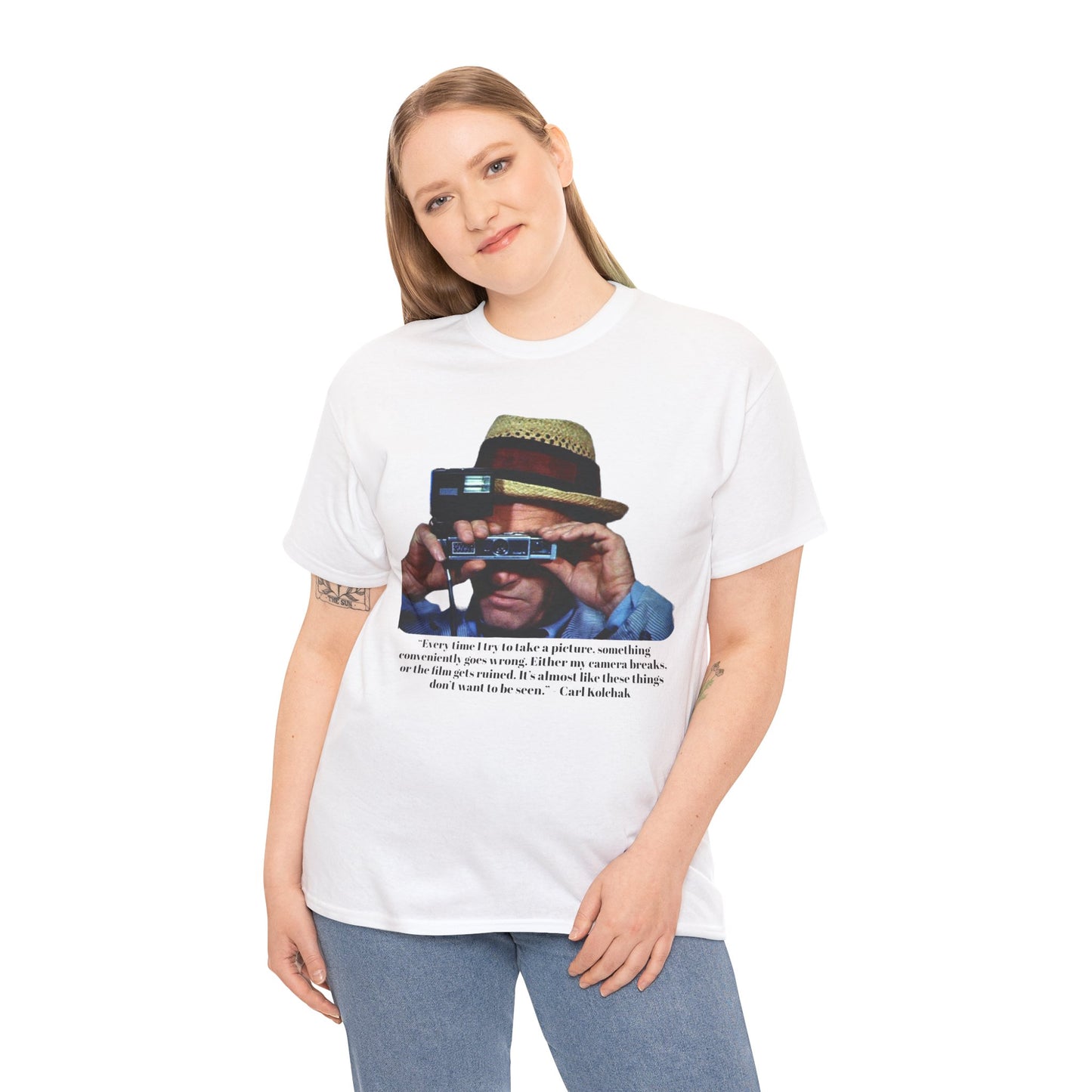 The Night Stalker Carl Kolchak Quote - Graphic Unisex Heavy Cotton Tee