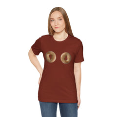 Funny Sexist Bagel Tee - The Bagels Are Hot Come An Get Em Graphic Shirt