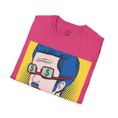 Dumb And Broke Guy Unisex Softstyle T-Shirt  Pop Art