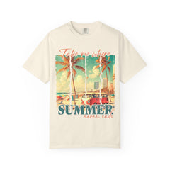 Summer Vibes Graphic T-Shirt - "Take Me Where Summer Never Ends"
