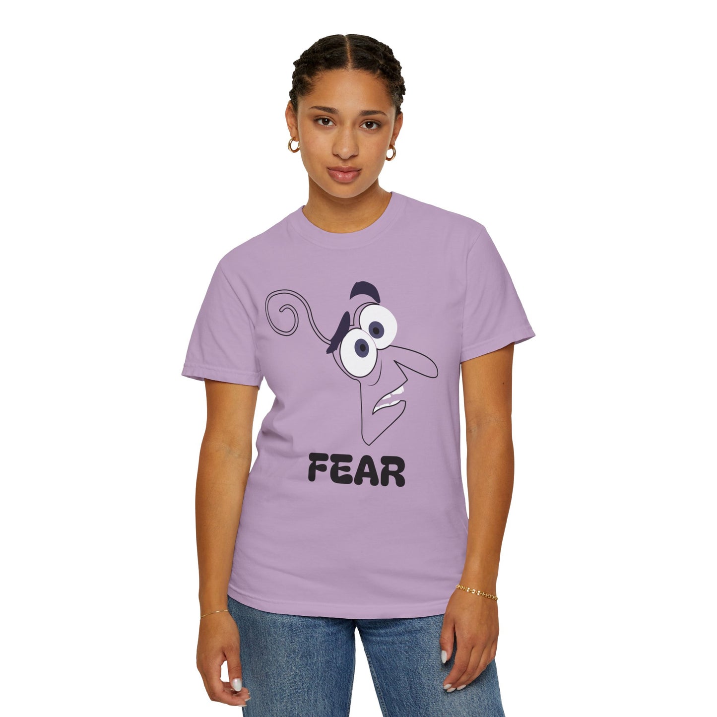 FEAR Emotion Graphic Unisex Comfort Colors Garment Dyed T Shirt