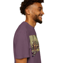 XTC Influenced Making Plans For Nigel Mural Graphic - Unisex Comfort Colors Shirt