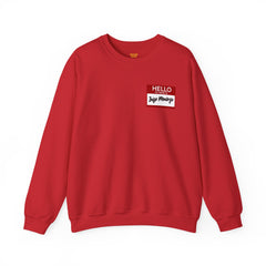 Princess Bride Funny Unisex Crewneck Sweatshirt,My Name Is Inigo Montoya,Hello sticker,gift for him,gift for her,funny Hello quote sticker