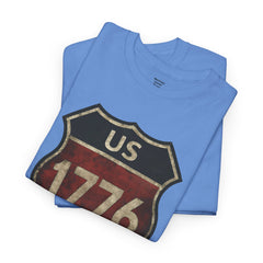 Vintage USA Pride Tee - 1776 Unisex Heavy Cotton Tee