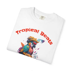 Tropical Beats Graphic T-Shirt — Feathery Feats Design