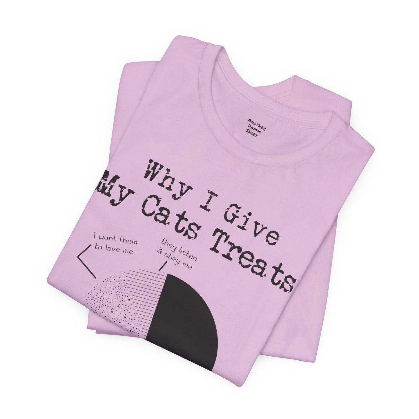 Why I Give My Cat Treats, Funny Graphic, Unisex Jersey Short Sleeve Tee