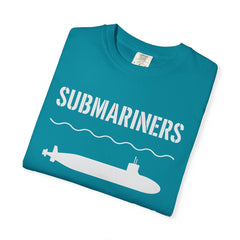 Submariners T‑Shirt — “Beneath the Waves Above the Rest” Navy Crew Tee
