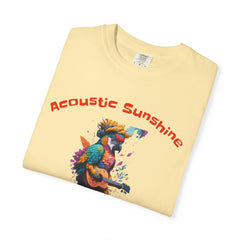 Acoustic Sunshine Parrot Vibes T-Shirt