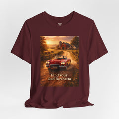 Find Your Red Barchetta Vintage Car T-Shirt
