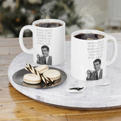 Office humor mug, irony coffee mug, gift for boss, corporate gag gift, unique office mug, work mug, coworker gift idea, sarcastic mug gift