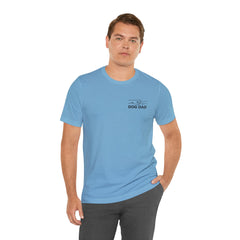 Dog Dad T-Shirt — Personalized Your Dog Image  Tee (Custom Name)