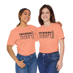 Physical Therapy Unisex Tee - Spine Graphic Gift for PT Student
