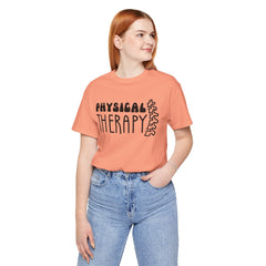 Physical Therapy Unisex Tee - Spine Graphic Gift for PT Student